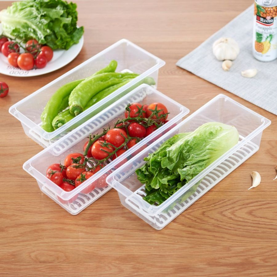 Hộp Nhựa Đựng Thực Phẩm Tủ Lạnh, Hộp Tủ Lạnh Đa Năng Cao Cấp , Hộp Bảo Quản Thực Phẩm Tươi Lâu- 1986