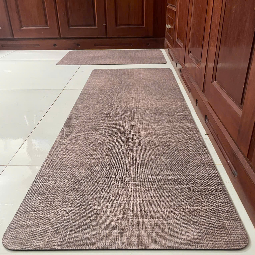 Thảm Nhà Bếp Cao Cấp SIlicon Chống Trơn Trượt Siêu Thấm Hút Cao Cấp 1986 120cm