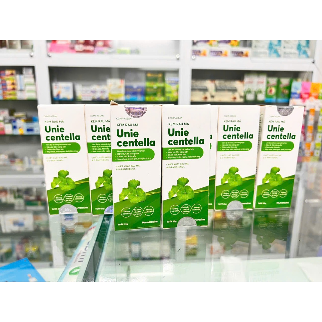 Kem Rau Má Meracine Unie Centella Giúp Làm Dịu Hăm Tã, Chàm Sữa, Rôm ...