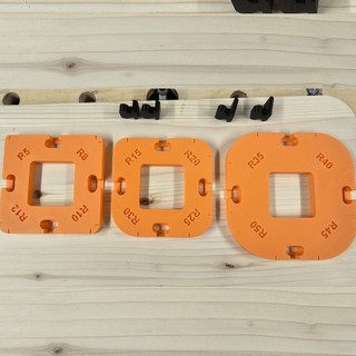 Bộ Khuôn Bo Cạnh Gỗ – Bộ Template Bo Cạnh Router R5–R50 (Nhiều Size)
