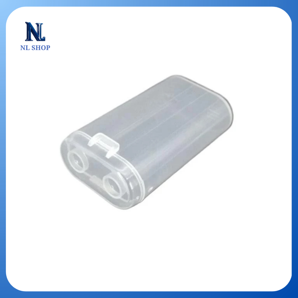 Hộp đựng lưu trữ pin 21700 đầu phẳng nhựa PP trong suốt