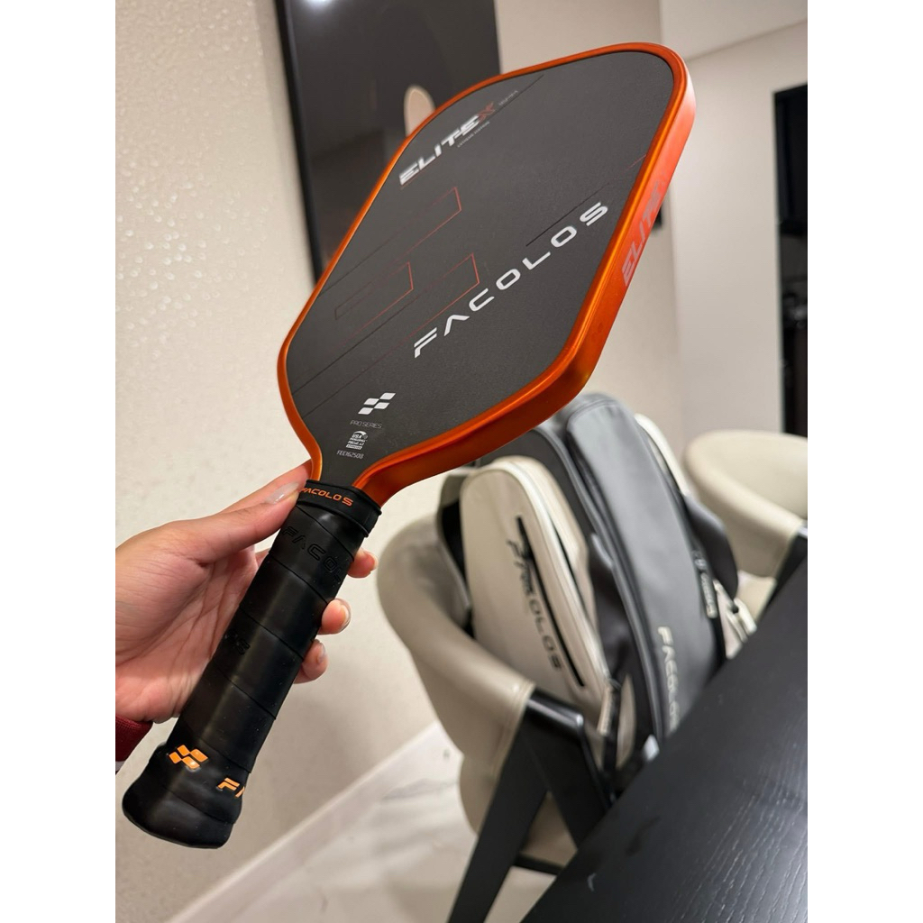 ✅ [Ship Hoả Tốc] Vợt Facolos Metalic Orange Limited, chính hãng phiên bản giới hạn đặc biệt Elite