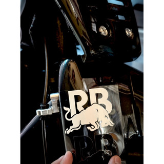 Tem Sticker DTF RB RedBull - Dán Nhiều Vị Trí - 3 Màu Sắc |SGDC -1 Tem|