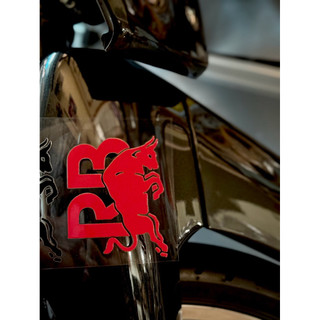 Tem Sticker DTF RB RedBull - Dán Nhiều Vị Trí - 3 Màu Sắc |SGDC -1 Tem|