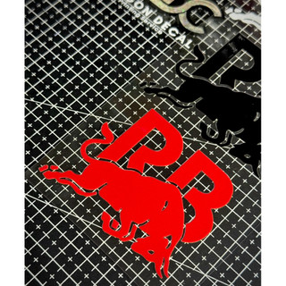 Tem Sticker DTF RB RedBull - Dán Nhiều Vị Trí - 3 Màu Sắc |SGDC -1 Tem|