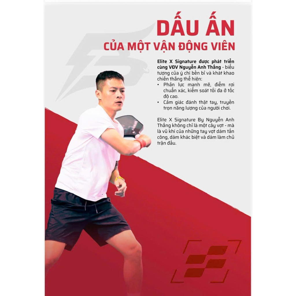 ✅ [Ship Hoả Tốc] Vợt Facolos Anh Chú Limited, chính hãng phiên bản giới hạn đặc biệt Elite