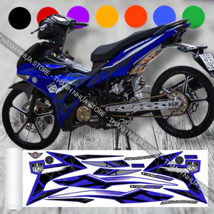 Tem Y15ZR V2 Ex150 - Tem rời dán Ex150 3 lớp phối màu