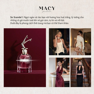 Nước hoa nữ Macy | So Scandal | Ngọt đậm, lưu hương cực lâu
