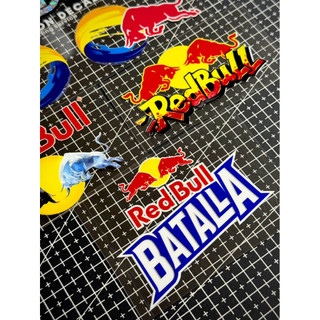 Tem Sticker DTF Bộ Sưu Tập Redbull Limited Edition 2025 - Redbull Collection 2025 - 4 Mẫu Limited |SGDC - 1 Cái/Cặp|