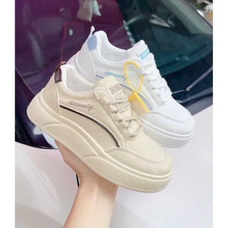 Giày thể thao 4cm đường kẻ ngang mẫu hót xinh