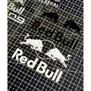 Tem Sticker DTF RedBull Racing GP 8cm - 2 Kiểu Dáng - 2 Màu Sắc |SGDC - 1 Cái|