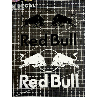 Tem Sticker DTF RedBull Racing GP 8cm - 2 Kiểu Dáng - 2 Màu Sắc |SGDC - 1 Cái|
