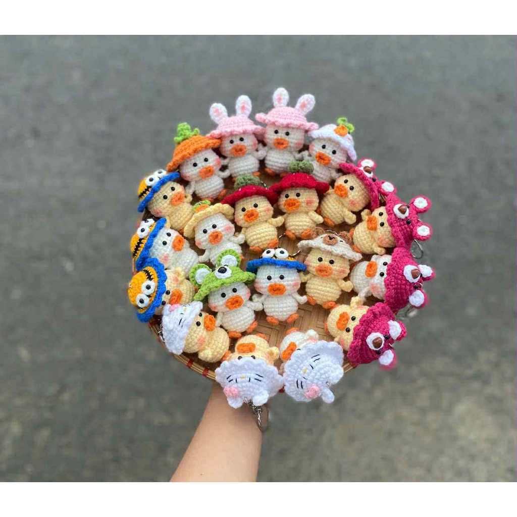 Móc khoá vịt giao ngẫu nhiên