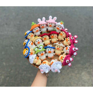 Móc khoá vịt giao ngẫu nhiên