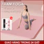 ​Thảm tập yoga chống trượt​ ​Độ dày 20mm chống trượt tốt tập gym thể dục tại nhà​ Tặng Kèm Túi Và Dây Buộc​