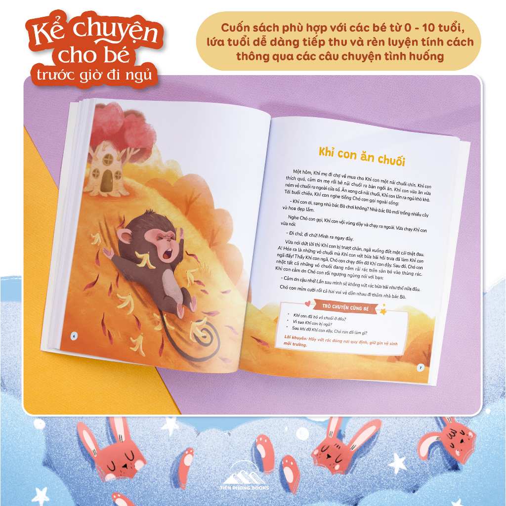 Sách - Kể Chuyện Cho Bé Trước Giờ Đi Ngủ - Tuyển Chọn Những Mẫu Truyện Hay Và Ý Nghĩa