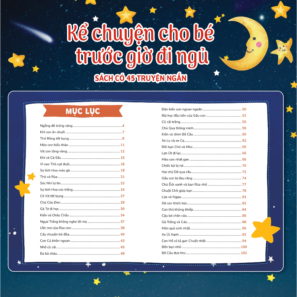 Sách - Kể Chuyện Cho Bé Trước Giờ Đi Ngủ - Tuyển Chọn Những Mẫu Truyện Hay Và Ý Nghĩa