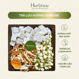 Trà Lưu Hương Thơm Cơ Thể Hoa Nhài Trần Bì Bạch Phục Linh