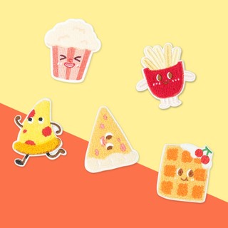 Bộ Patch Thêu Phong Cách Giúp Cá Nhân Hóa Vali, Túi Xách, Balo, Quần Áo - MIA Embroidery Patch Set 5 Đa Màu