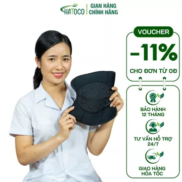 Đai Gối Đá Nóng Hatoco Giúp Giảm Đau Và Bảo Vệ Đầu Gối Hiệu Quả, Đai Đầu Gối Cho Người Đau Khớp Gối