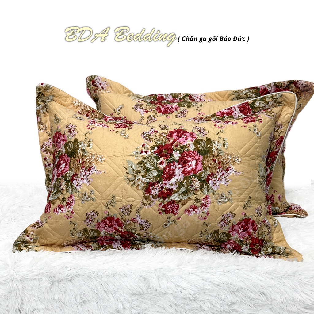 vỏ gối nằm trần bông, dày dặn, bền đẹp, size 45x65 2