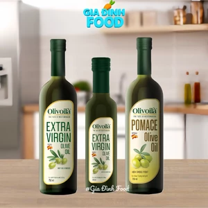 Dầu Ôliu Nguyên Chất Olivoilà Extra Virgin 250ml/ 750ml Chai Thủy Tinh - Dầu ăn