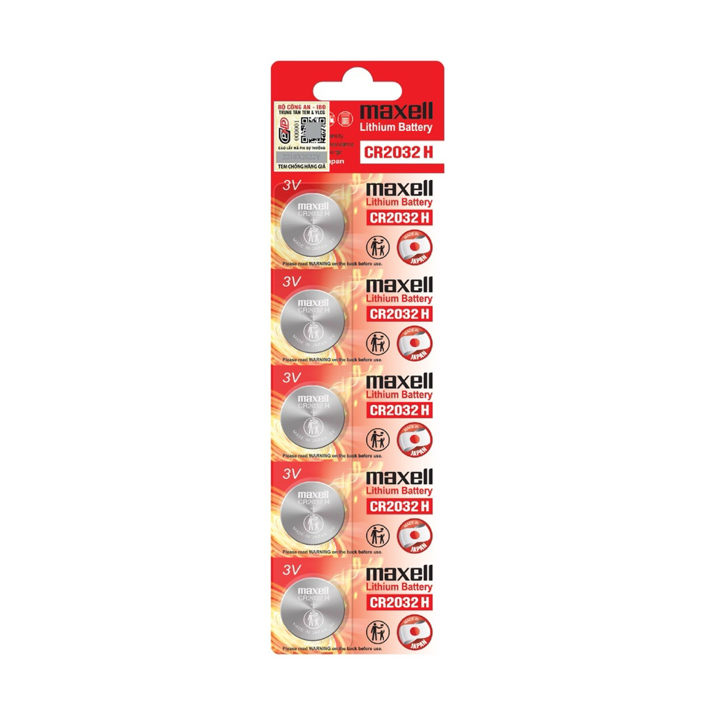 Pin Maxell Lithium CR2032H – 3V Pin CMOS Made in Japan | Shopee Việt Nam