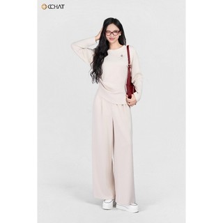 Set Đồ Nữ 𝐂𝐂𝐇𝐀𝐓 Dáng Suông Thun Ly Bên Chất Liệu Umi Mềm Mại Cao Cấp 15BNC2019ST