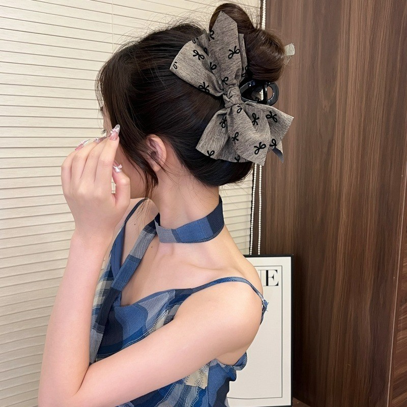 Kẹp Tóc Cá Mập Nơ Xinh Xắn Dễ Thương Phụ Kiện Tóc Empoli