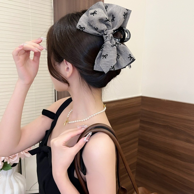 Kẹp Tóc Cá Mập Nơ Xinh Xắn Dễ Thương Phụ Kiện Tóc Empoli