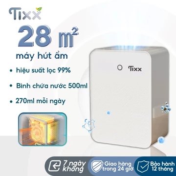 TIXX Máy Hút Ẩm Mini 0.5L 40W máy hút ẩm gia đình Dehumidifier máy hút ẩm không khí