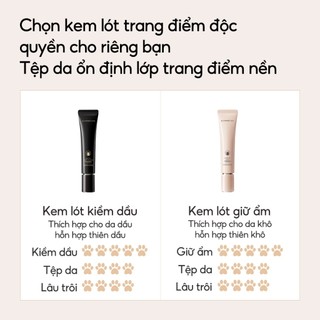 Kem lót CARSLAN 24h BLACK MAGNET kiểm soát dầu dưỡng ẩm lâu trôi lớp nền mịn lì nhập khẩu chính hãng