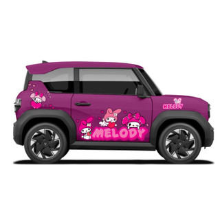 Tem 2 bên sườn Vf3 Cực Chất, Hàng 3 Lớp Chất Lượng Cao ,Team Decal vf3 Tem 2 bên Sườn Xe Ô tô vf3