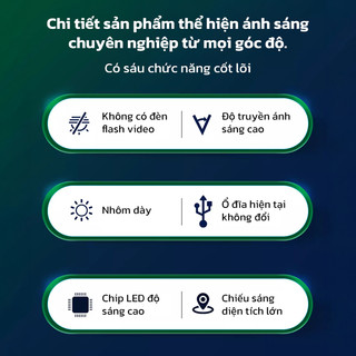 OOKAS Bóng đèn, Đèn Led bán nguyệt, siêu sáng, tiết kiệm điện, Rạng Đông Công suất 20W - 60W