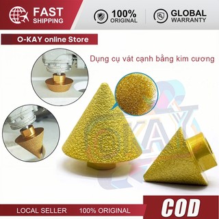 Mũi Vát Đầu Mài M10, Dụng Cụ Mở Lỗ Gạch Men, Chất Lượng Cao, Bền Bỉ 38/50mm, Giá Tốt