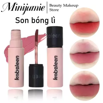 Son môi Kobeleen Loại Son sáng da nâng Son bóng mỏng nhẹ dưỡng ẩm tint lì không khô môi