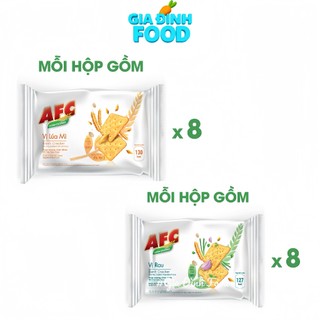 Bánh quy dinh dưỡng AFC Các Vị Hộp 172g - Bao bì ngẫu nhiên