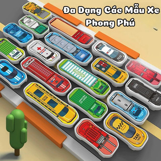 Đồ Chơi Xếp Hình Giải Đố Mê Cung Xe Ô Tô Thông Minh Có Nam Châm Cho Bé, Trò Chơi Di Chuyển Giải Cứu Xe Trí Tuệ 89116