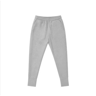 Quần Jogger Xám Đen Trơn Dây Dài Cạp Cao Form Ống Côn Thời Trang Nam 02