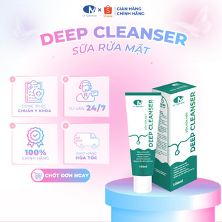 Sữa Rửa Mặt Ngừa Mụn, Sạch Sâu, Giảm Nhờn, Kiềm Dầu, Sáng Da 100ml Dr Cosmess