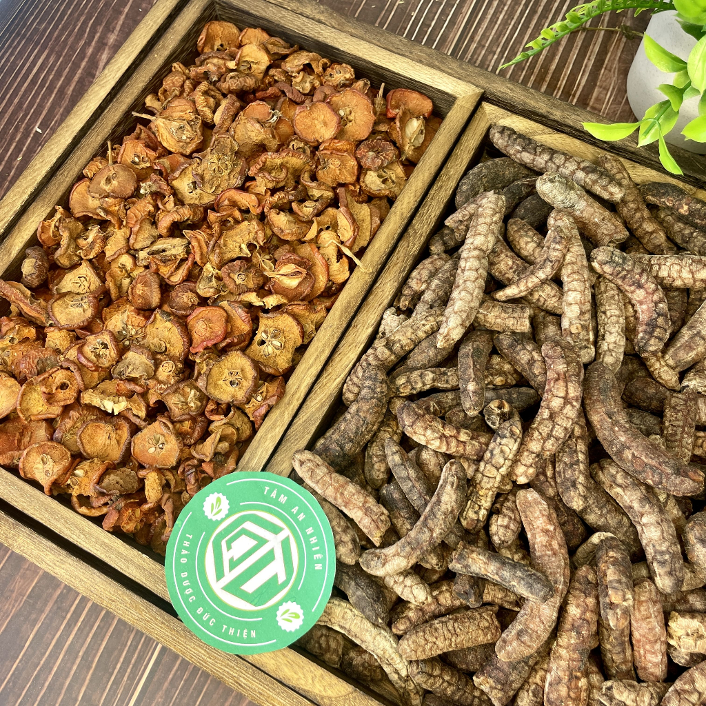 Combo 1Kg Chuối Hột Rừng -  1Kg Táo Mèo (Khô, Sạch, Thơm) - Bổ Thận Tráng Dương, Tăng Cường Sinh Lý