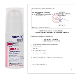 [cty] NUMIS MED Day Cream Urea 5% – Kem Dưỡng Ẩm Da Khô Ban Ngày Urea 5%