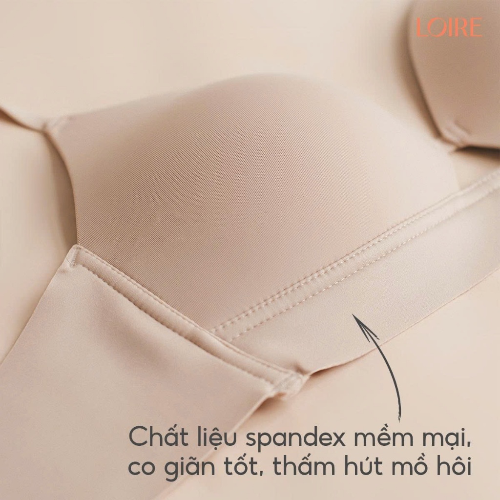 Áo Lót Không Gọng Loire Al250736 Đệm 0.5cm Chất Spandex Mềm Mại Thấm Hút Tốt