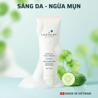 SỮA RỬA MẶT CHO HỌC SINH 10+ SÁNG DA NGỪA MỤN LUXVALEY CHIẾT XUẤT RAU MÁ DƯA LEO AN TOÀN DỊU NHẸ