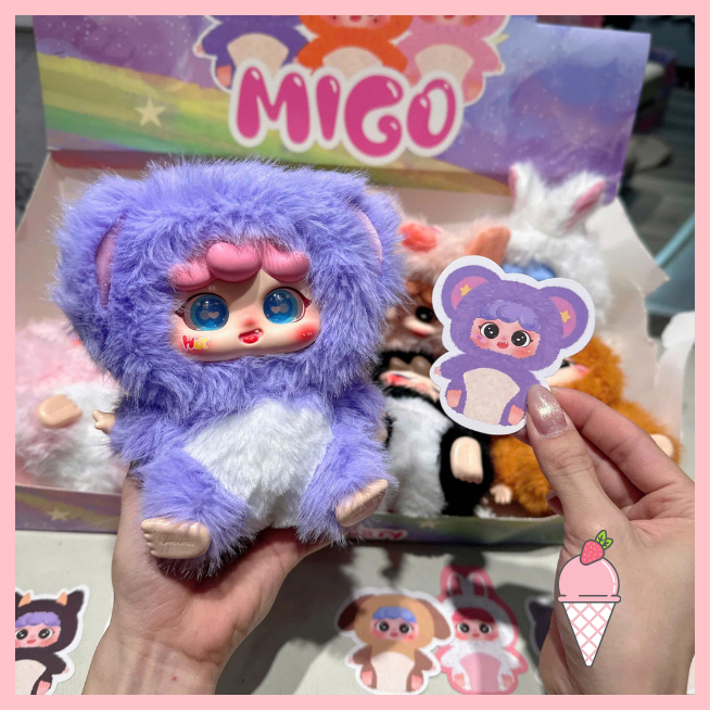 [Hỏa tốc] Blindbox Migo Forest Party Migo Rừng Happy Ghost chính hãng
