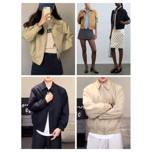 Áo khoác bomber chống nước 2 lớp Zá. Rà. unisex