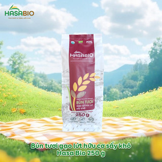 Bún gạo lứt, trắng, rau chùm ngây Hoa Sữa/ Hasabio 250g/400g/500g