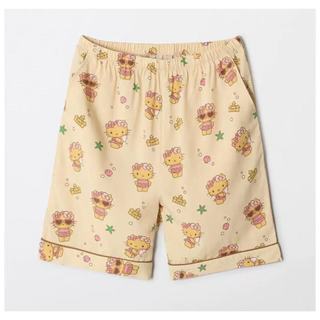Bộ đồ ngủ in hình Hellokitty phối màu SPao 3Lion 3Lion của Hàn Quốc dành cho nam và nữ
