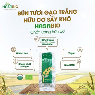 Bún gạo lứt, trắng, rau chùm ngây Hoa Sữa/ Hasabio 250g/400g/500g