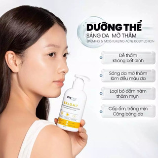 Sữa Dưỡng Thể MD CARE Sáng Da Mờ Thâm Brightening Booster Body Lotion 200ml